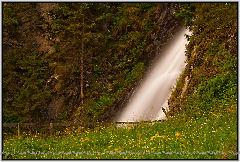 Wasserfall Huben