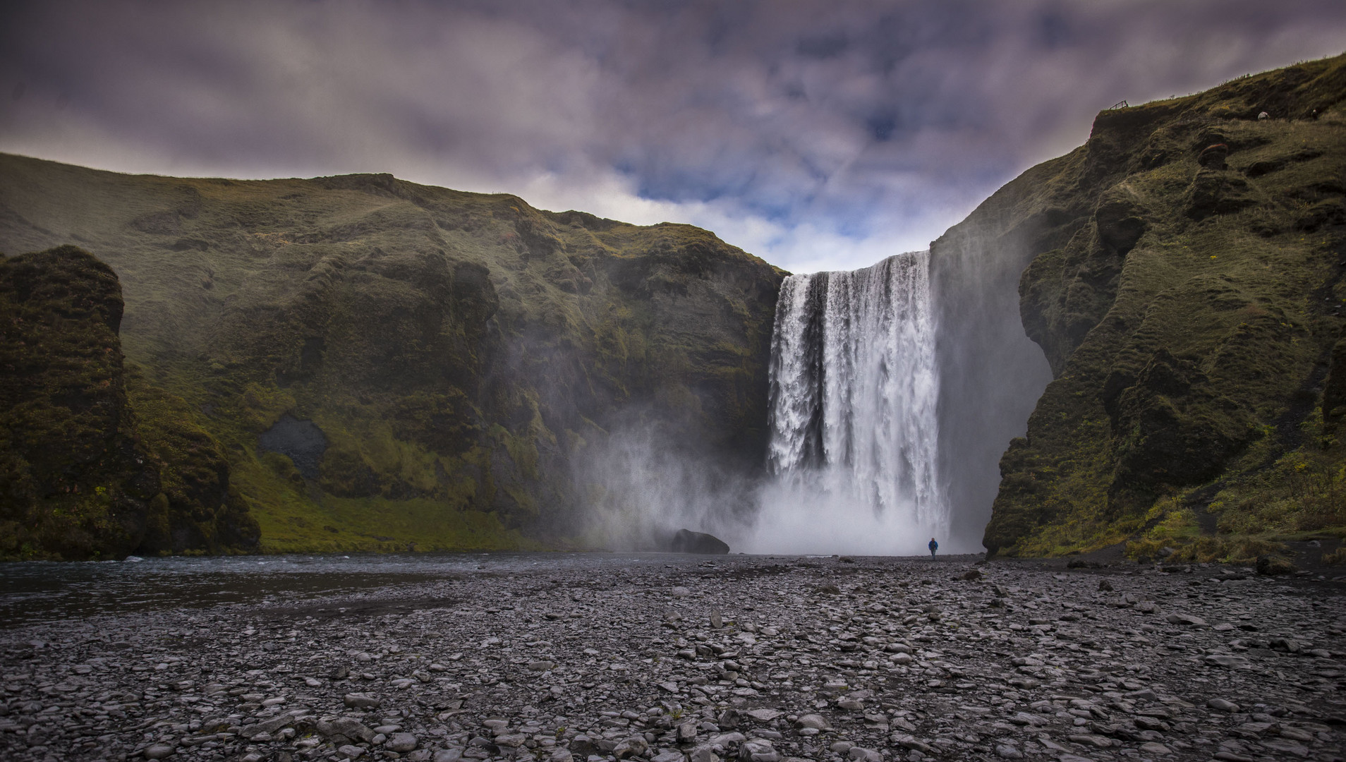 Wasserfall Iceland