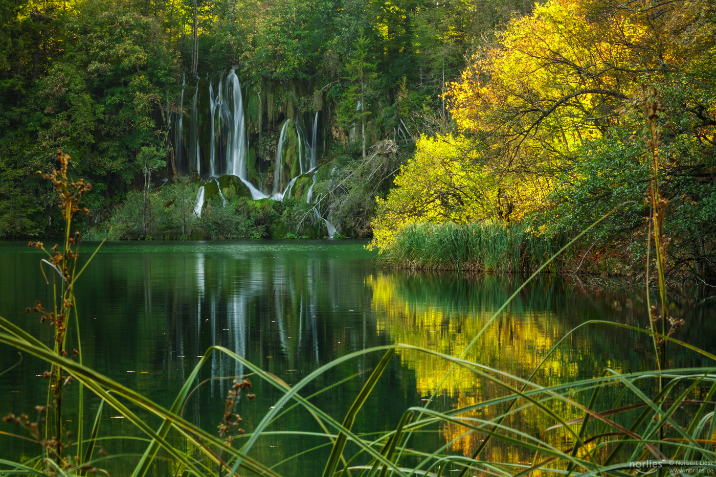 Wasserfall Idylle