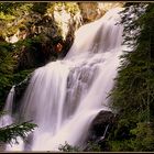 Wasserfall im Abendlicht