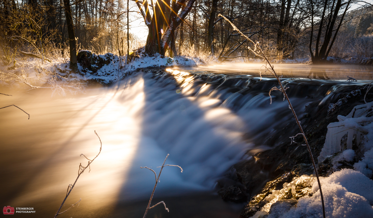 Wasserfall im Auenland Deuz