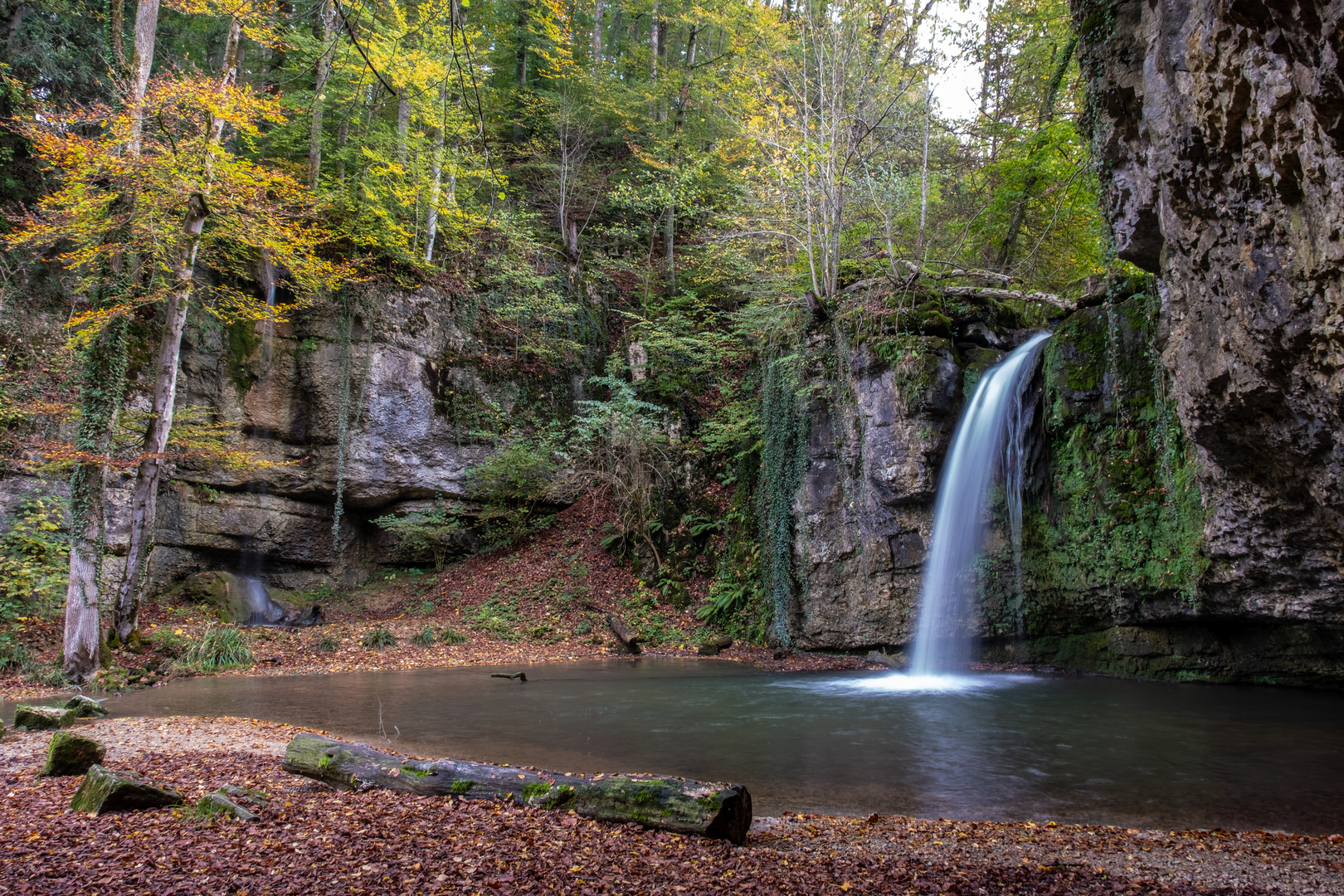 Wasserfall im Baselbiet