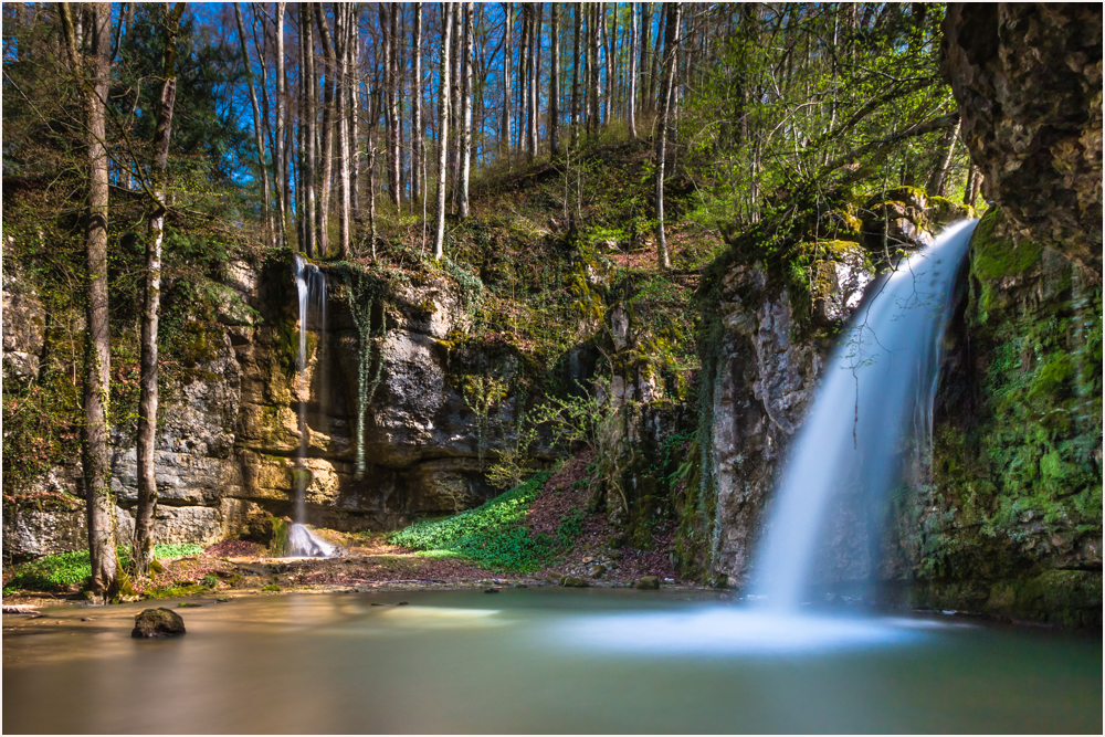 Wasserfall im Baselbiet