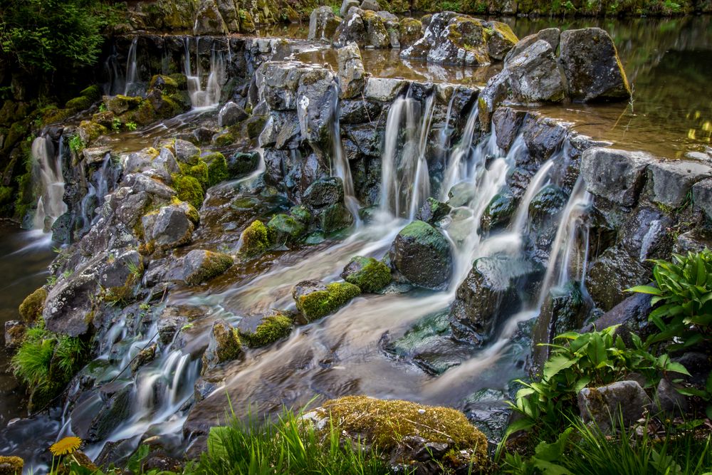 Wasserfall im Bergpark Wilhelmshöhe