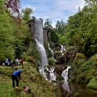 Wasserfall im Bergpark Wilhelmshöhe.