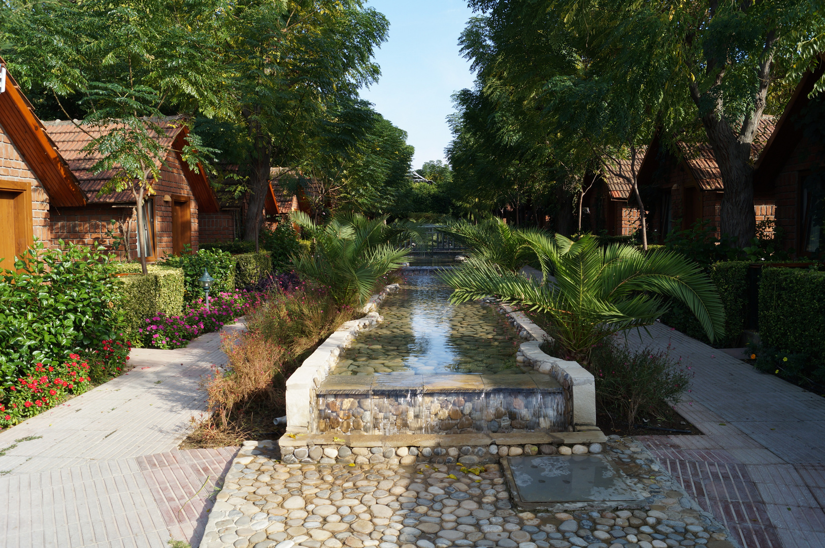 Wasserfall im Can Garden Beach Hotel / Side Urlaub Foto 15