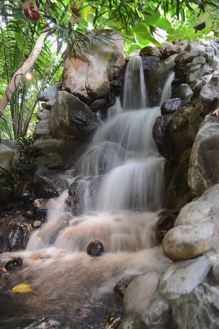 Wasserfall im Center Park