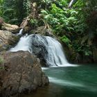 Wasserfall im Dschungel