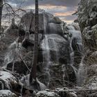 Wasserfall im Erzgebirge 