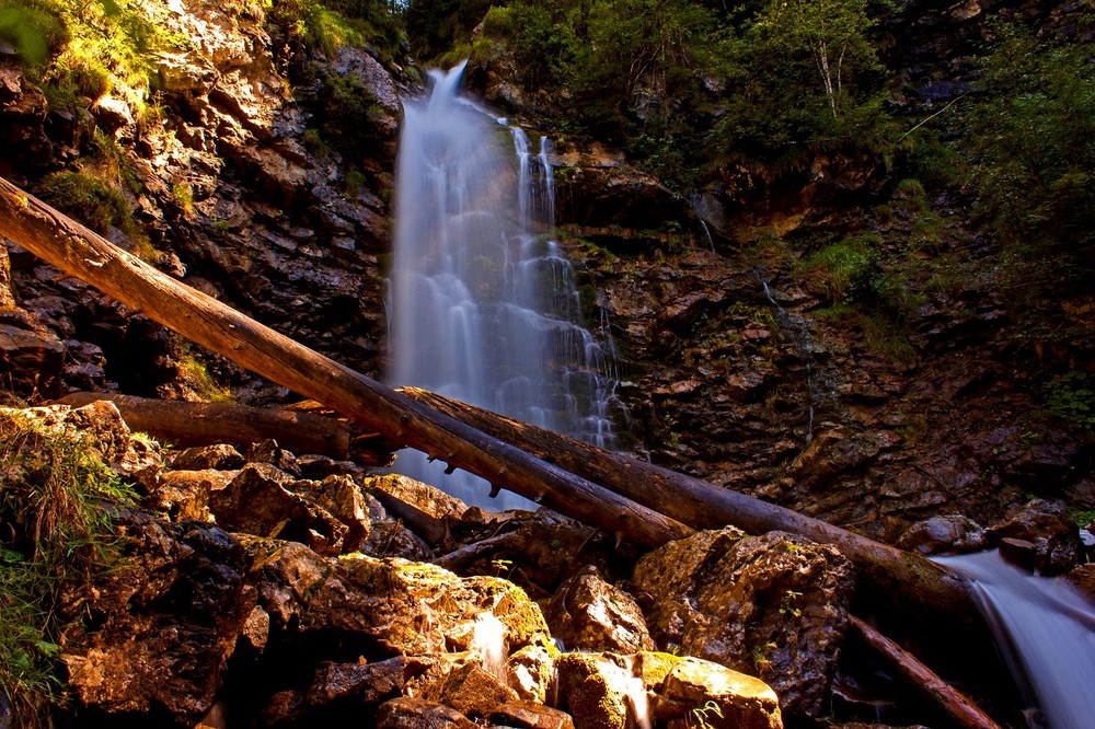 Wasserfall im Faltenbachtobel