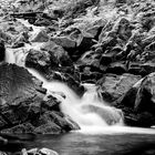 Wasserfall im Gebirge