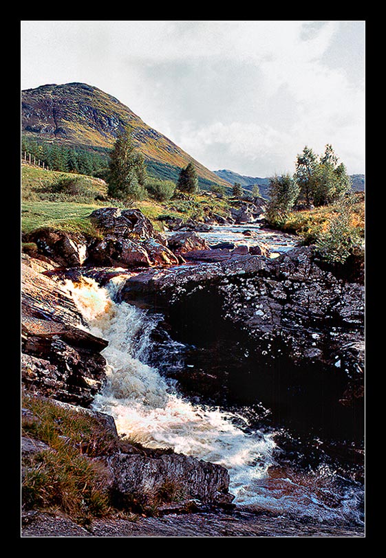 Wasserfall im Glen Lyon