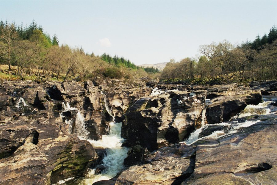 Wasserfall im Glen Orchy