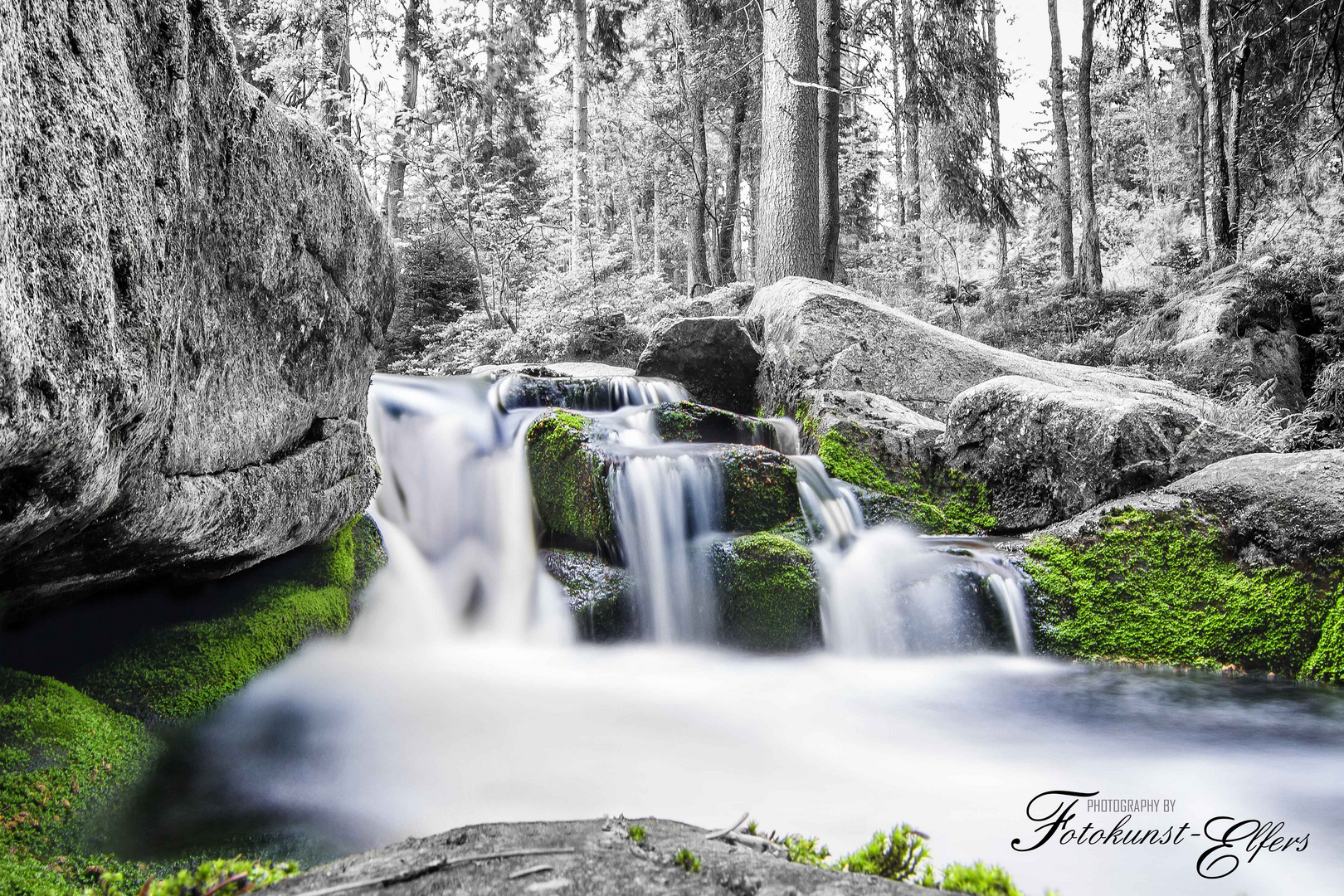 Wasserfall im Harz