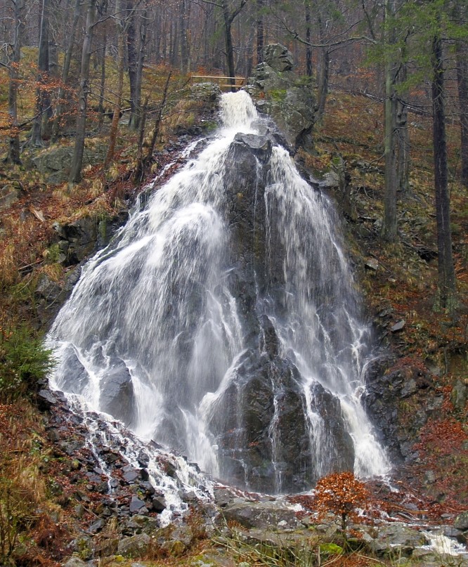 Wasserfall im Harz