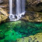 Wasserfall im Hochformat