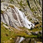 Wasserfall im Hochmoor