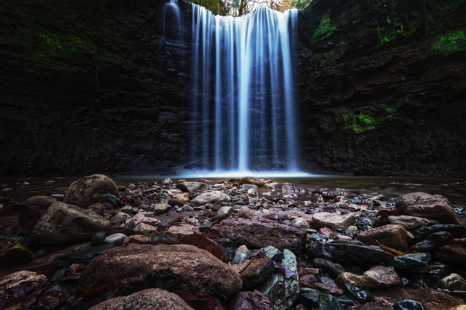 Wasserfall im Höschbachtal