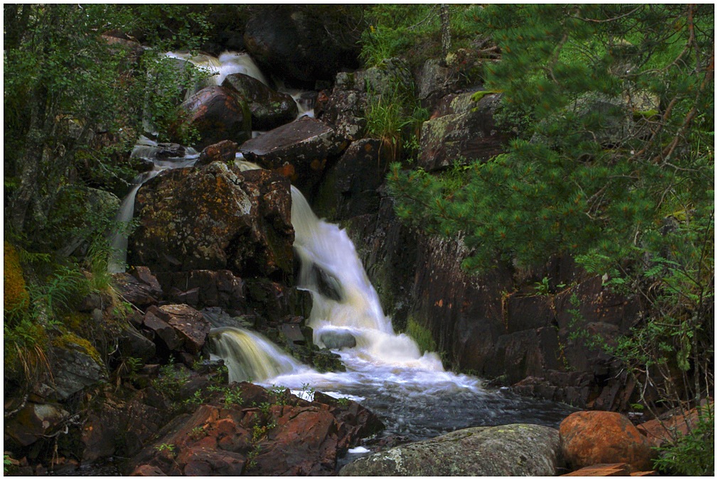 Wasserfall im Idrefjell