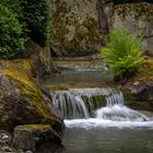 Wasserfall im Japanischen Garten