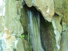 wasserfall im Japanischen Garten in Ffm