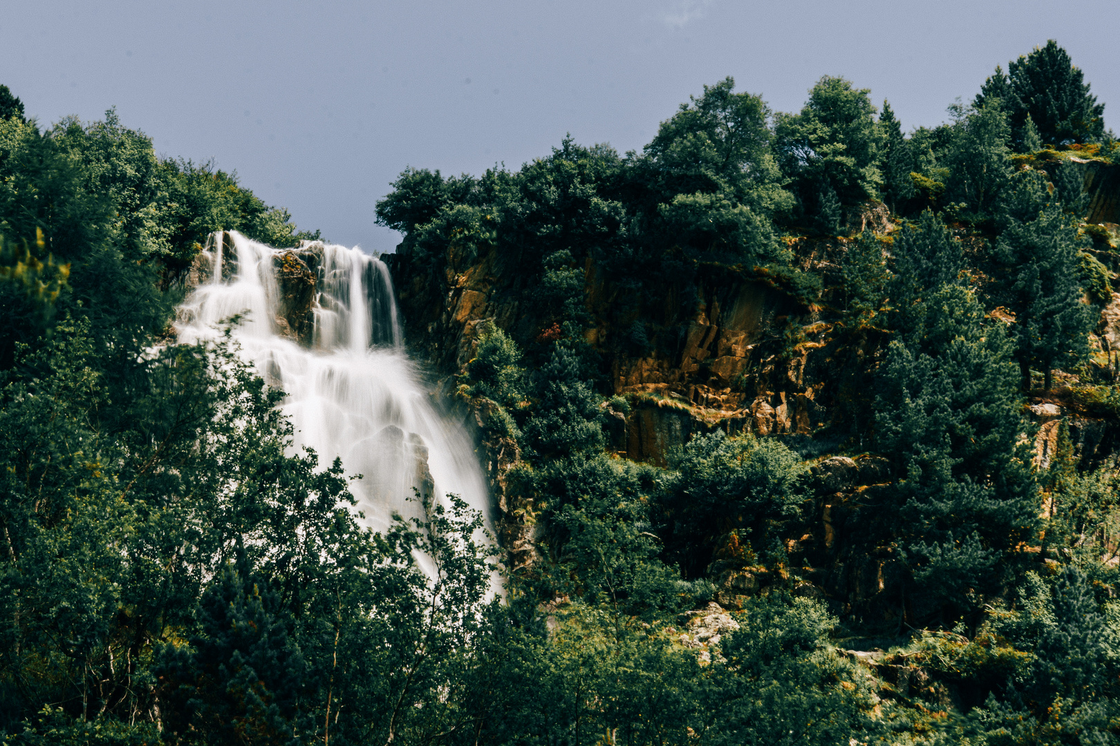 Wasserfall im Kanuertal