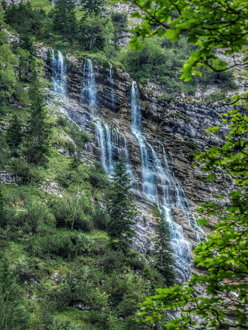 Wasserfall im Karwendelgebirge 