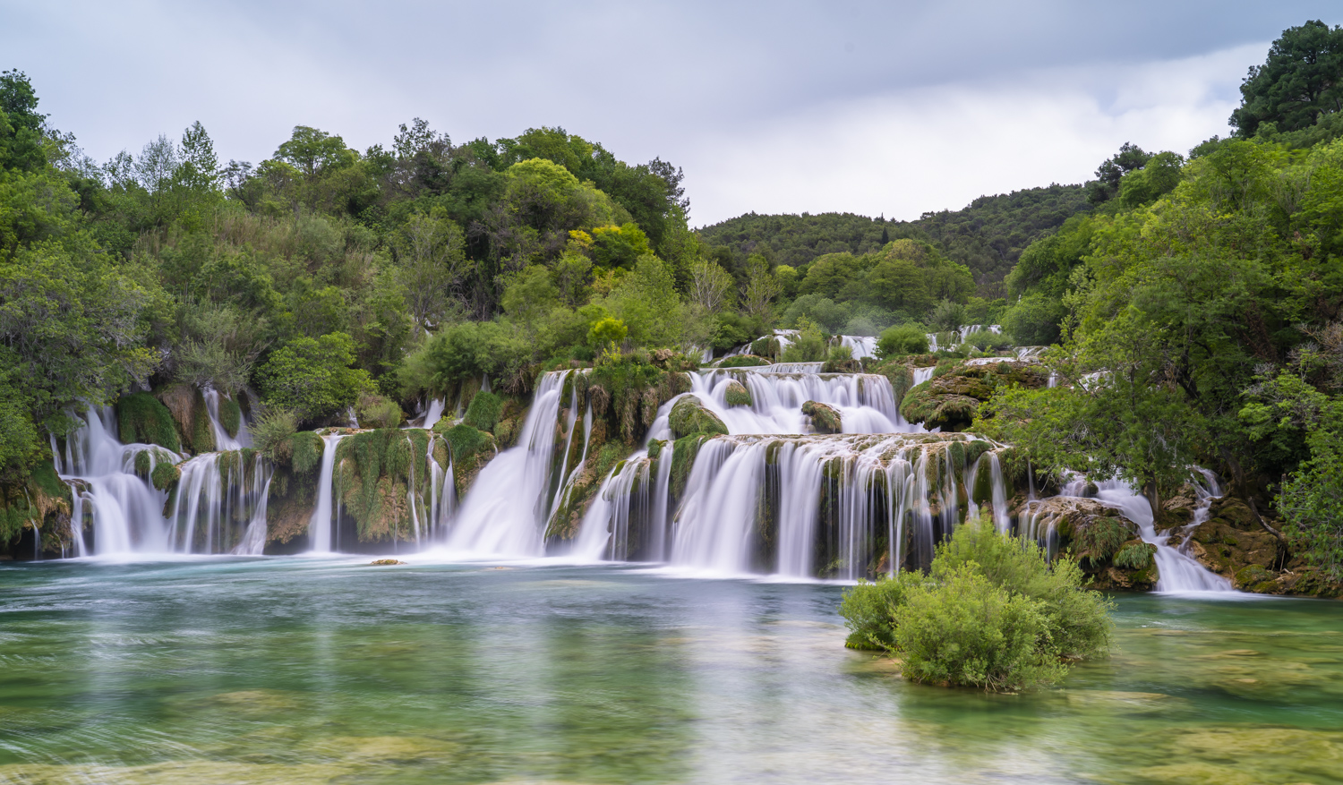 Wasserfall im Krka NP