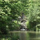 Wasserfall im Kurpark ..