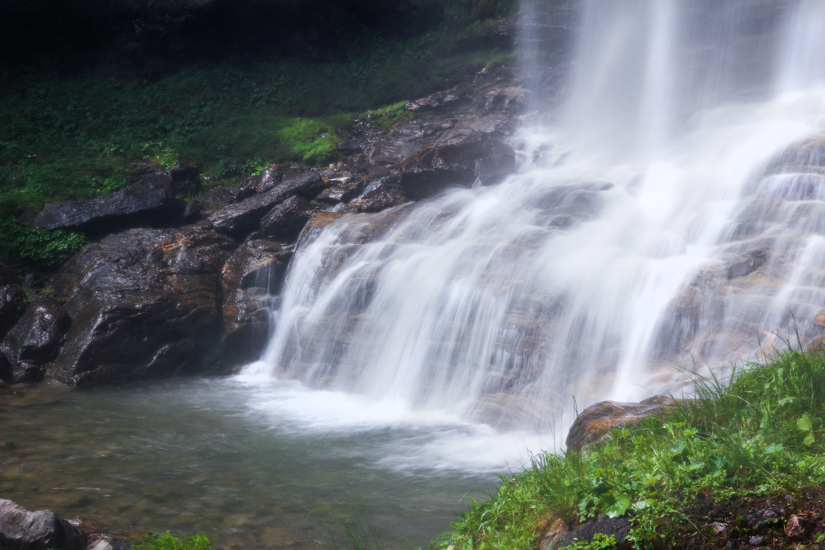 Wasserfall im Maltatal Österreich