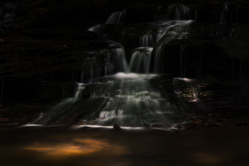 Wasserfall im Monbachtal