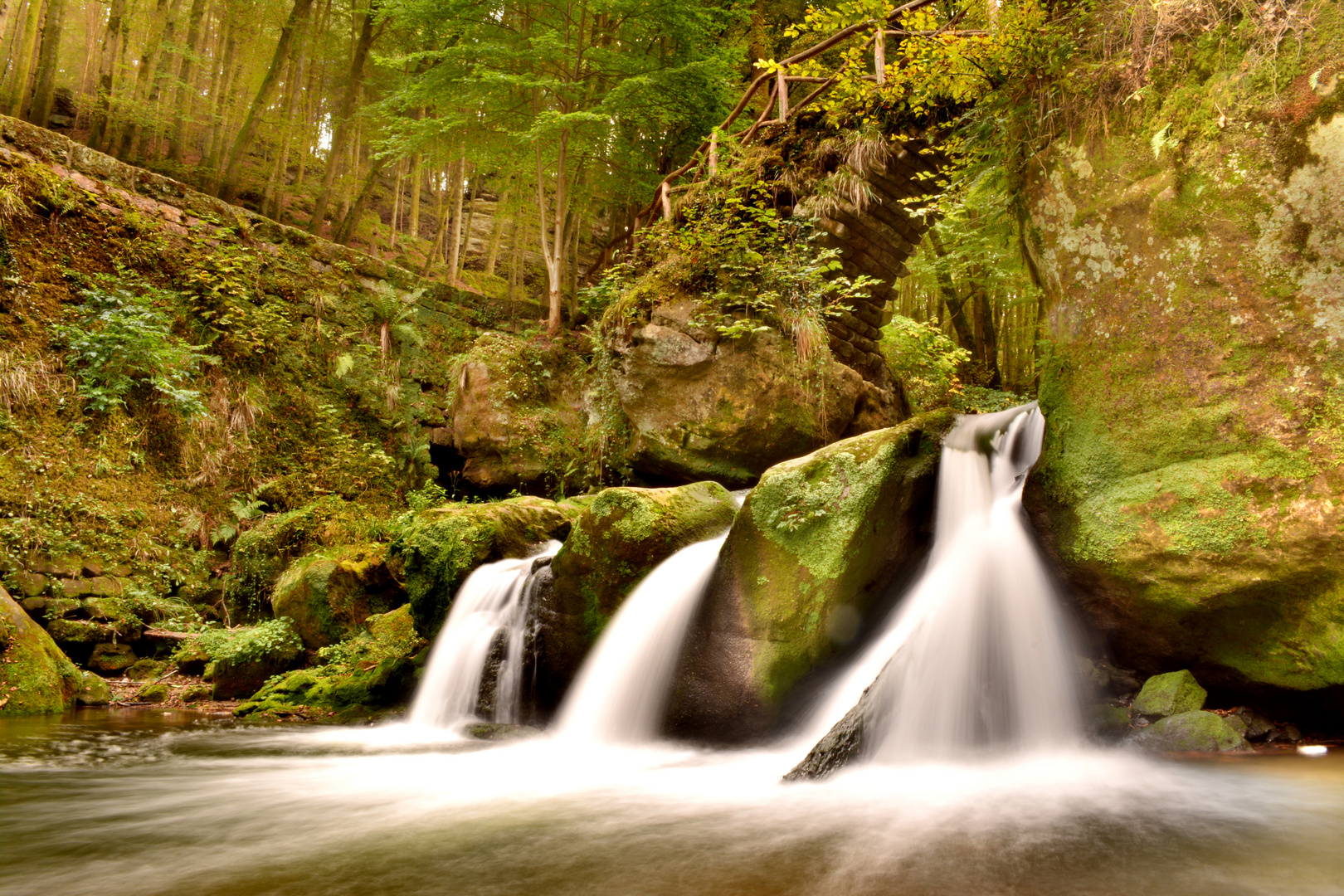 Wasserfall im Müllertal