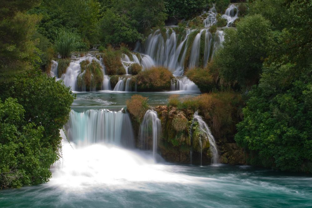 Wasserfall im Nationalpark Krka