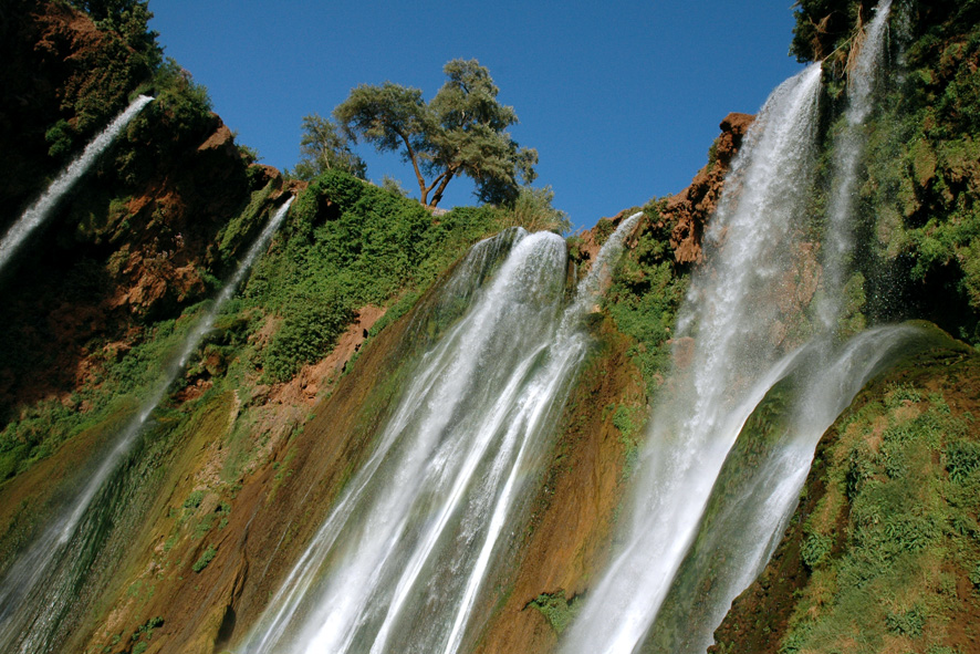 Wasserfall im Naturpark Ouzoud