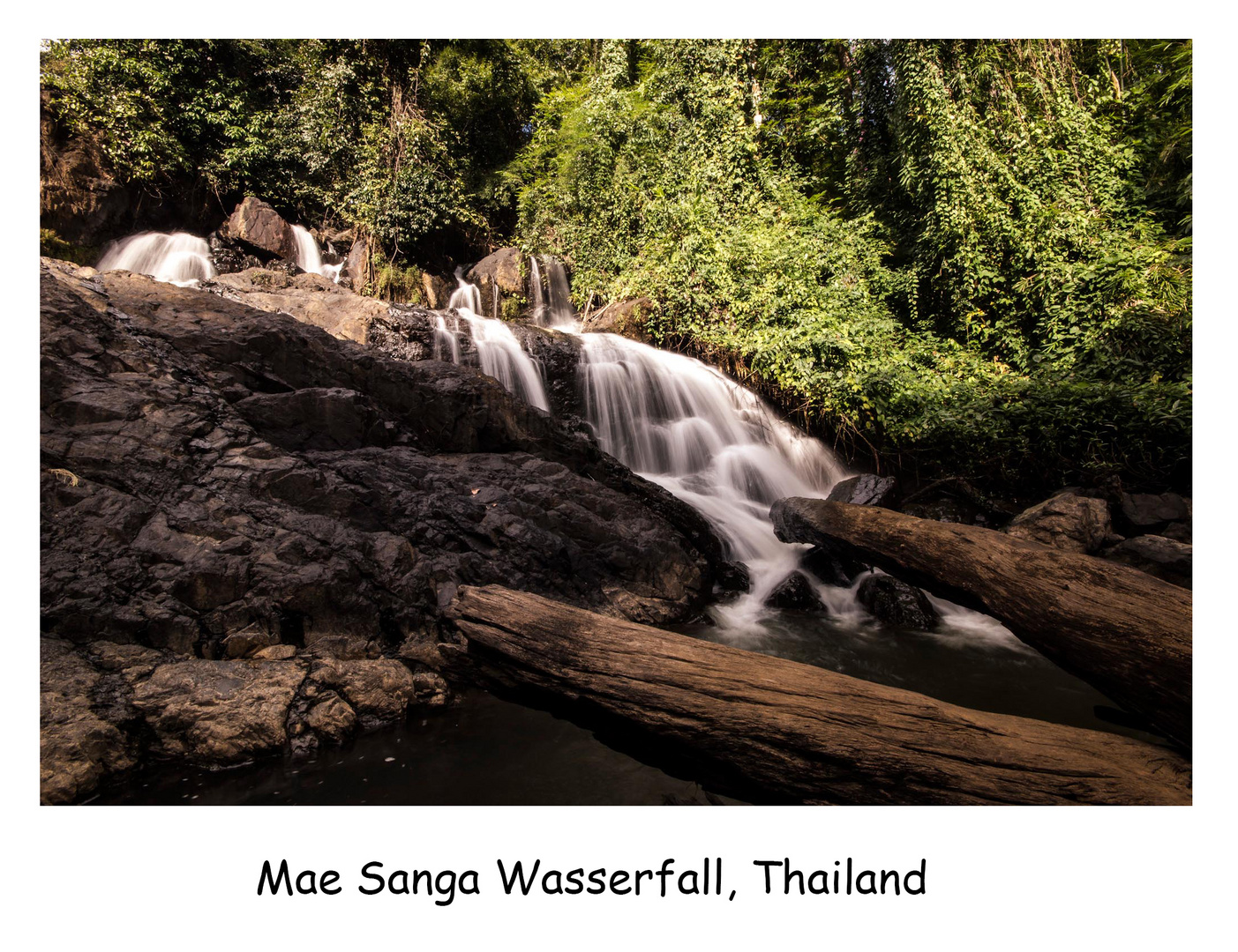 Wasserfall im Norden Thailands