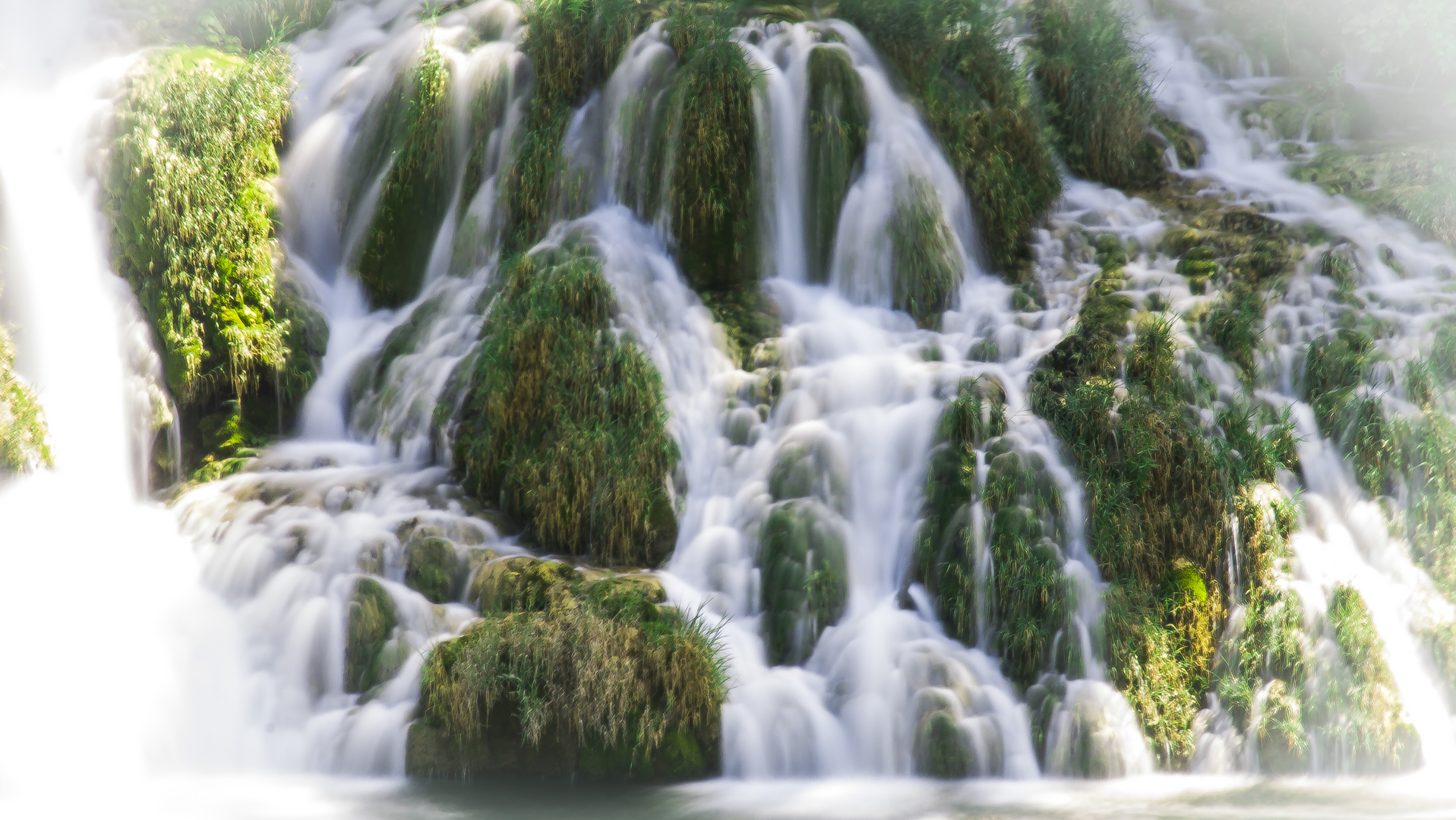 Wasserfall im Np Krka