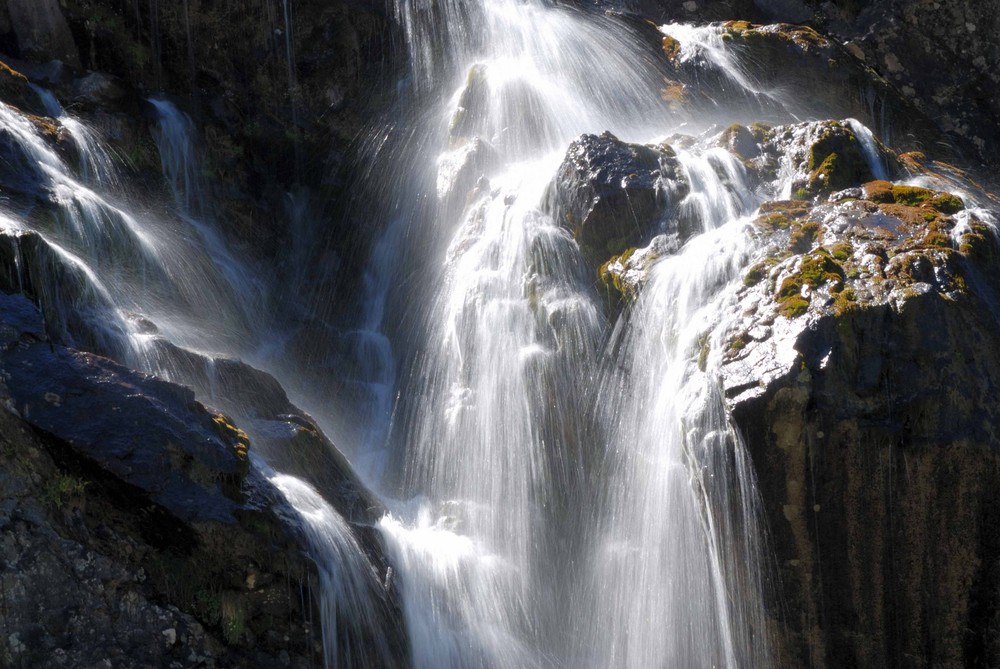 Wasserfall im Oberengadin