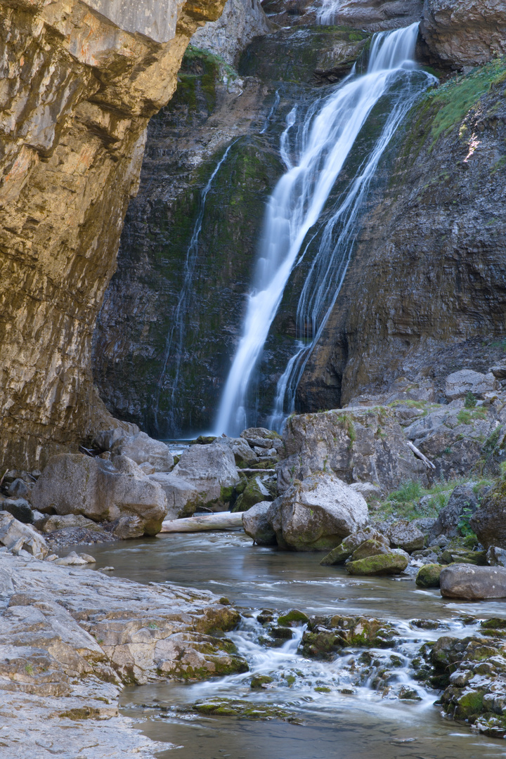 Wasserfall im Ordesa Nationalpark