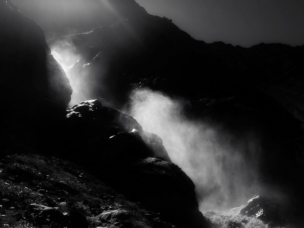 Wasserfall im Pitztal