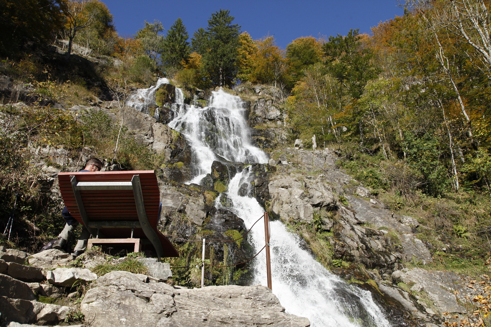 Wasserfall im Querformat?