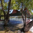 Wasserfall im Restaurant