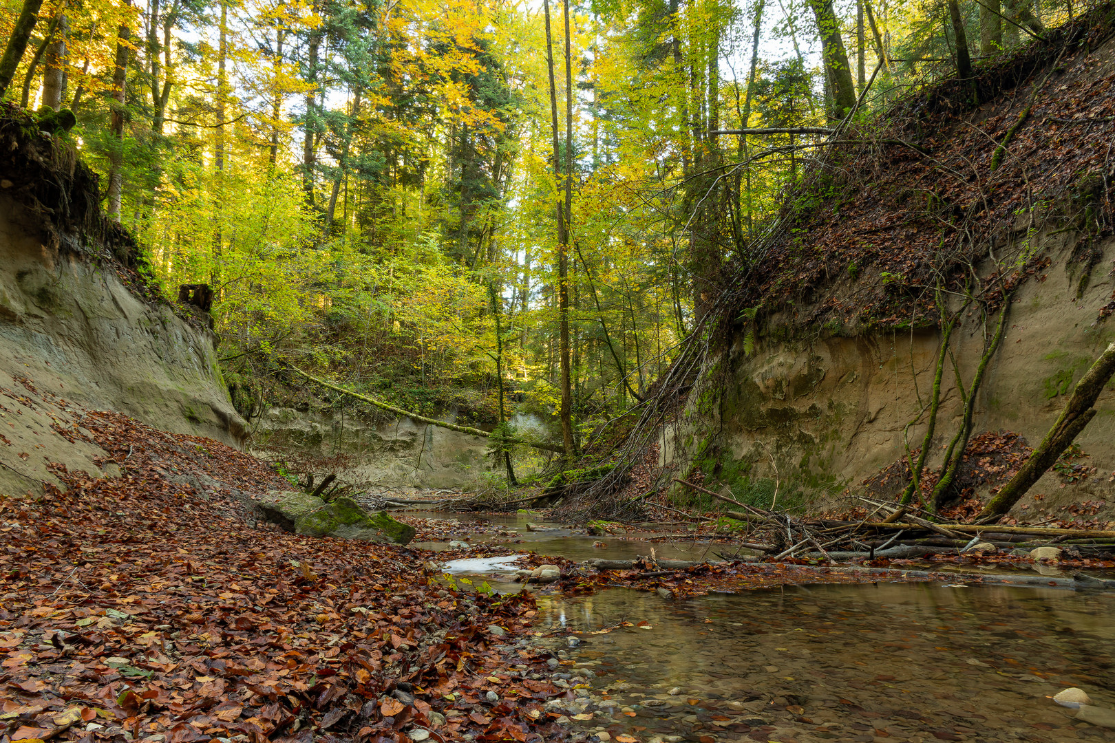 Wasserfall im Rinkenburger Tobel (2)