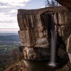 Wasserfall im Rock City Gardens