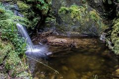 Wasserfall im romantischne Puck's Glen II