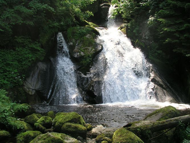 Wasserfall im Schwarzwald