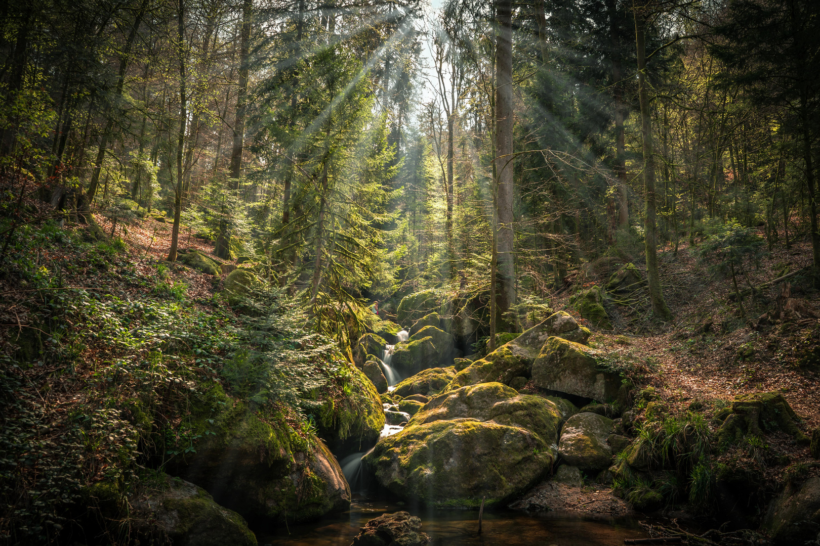 Wasserfall im Schwarzwald