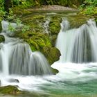 Wasserfall im Schwarzwassertal im Kleinwalsertal 