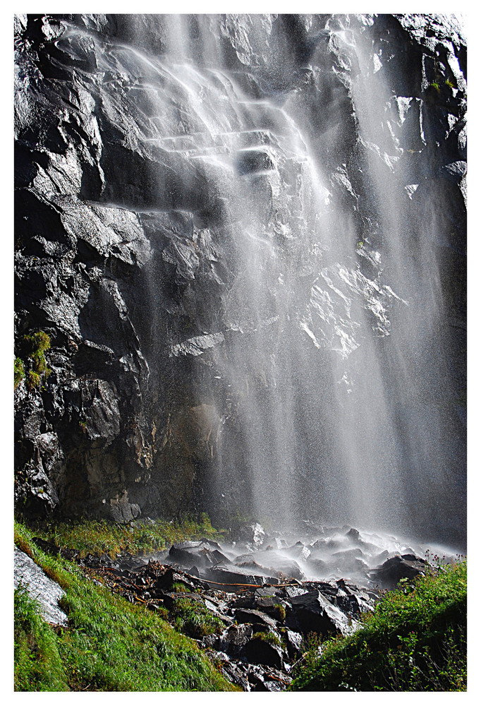 Wasserfall im Stillupgrund