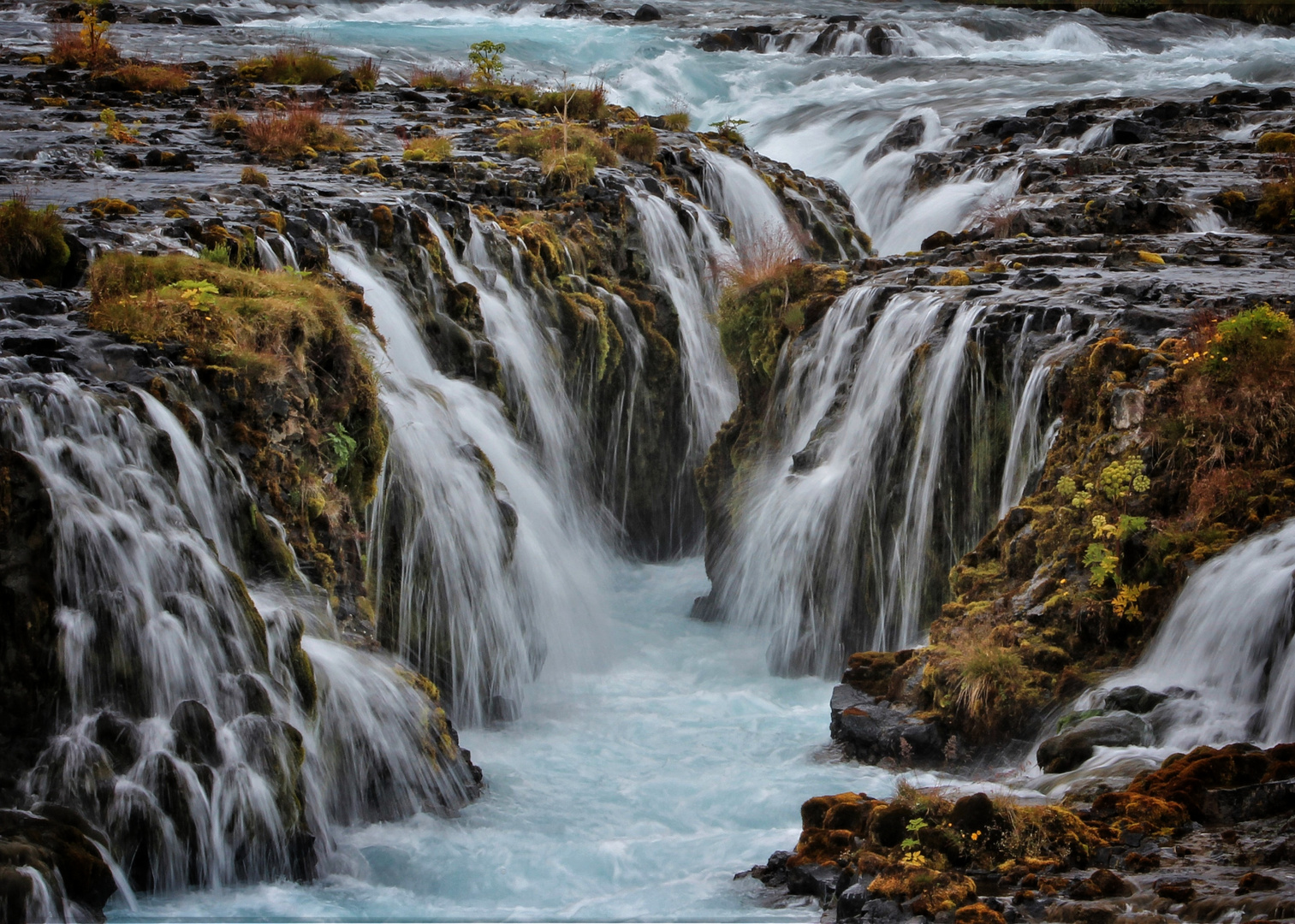 Wasserfall im Süden Islands