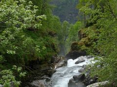 Wasserfall im Südwesten Norwegens.